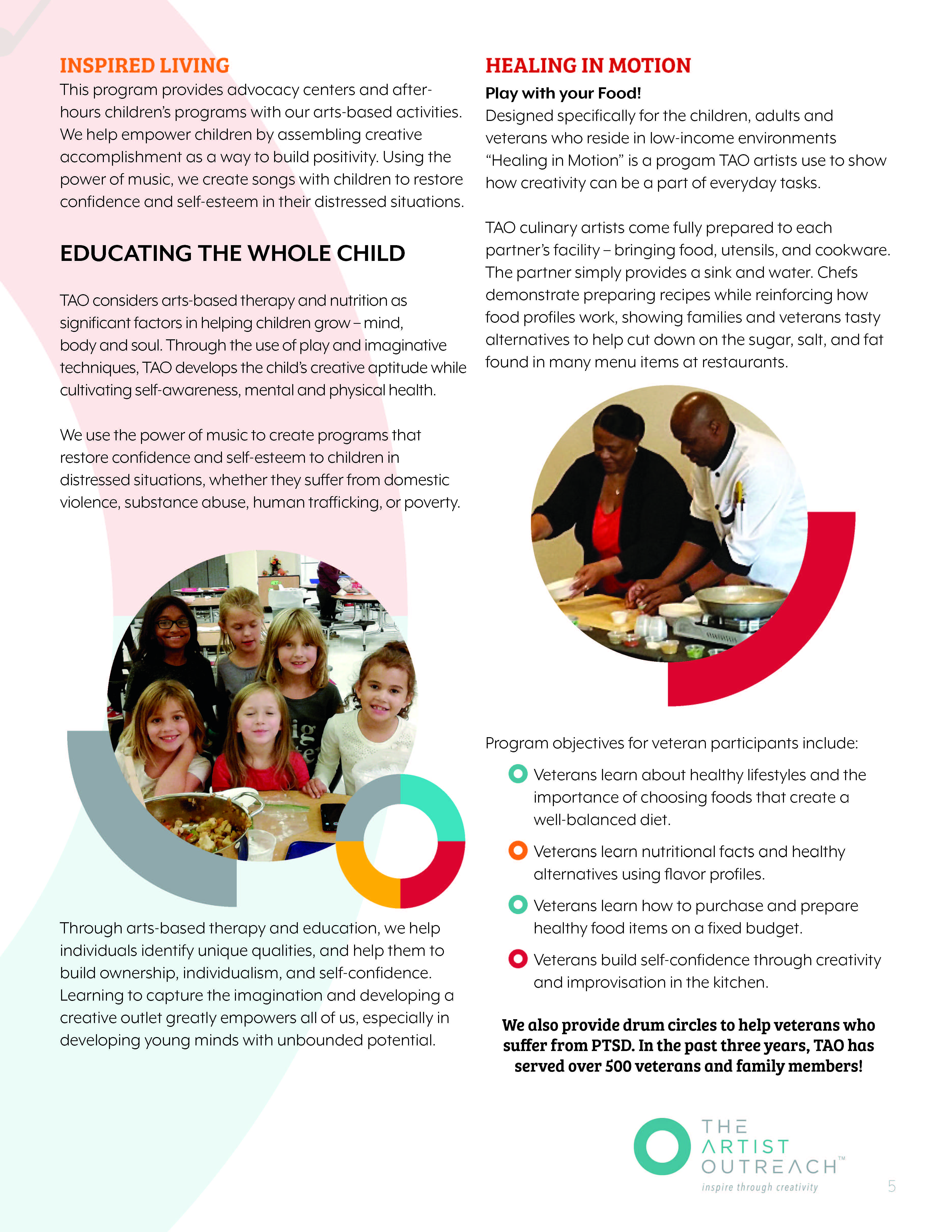 The Artist Outreach Brochure – Programs for Children | joelynd.com